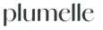 Black background with 'plumelle' text