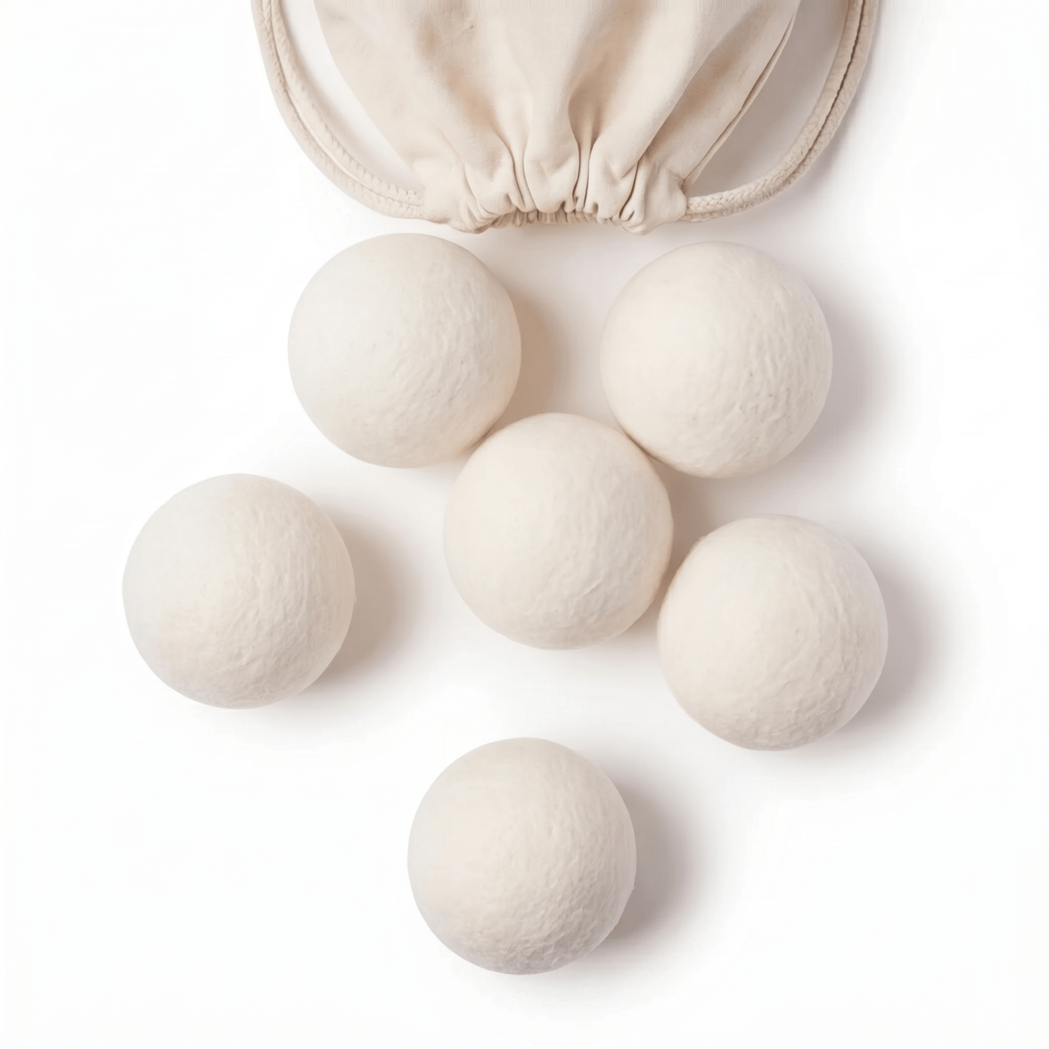 100% natural New Zealand wool dryer balls